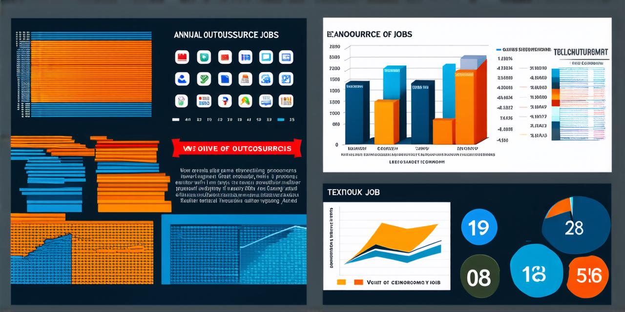 The Annual Number of Outsourced Jobs