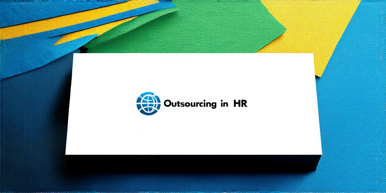 What is outsourcing in hr